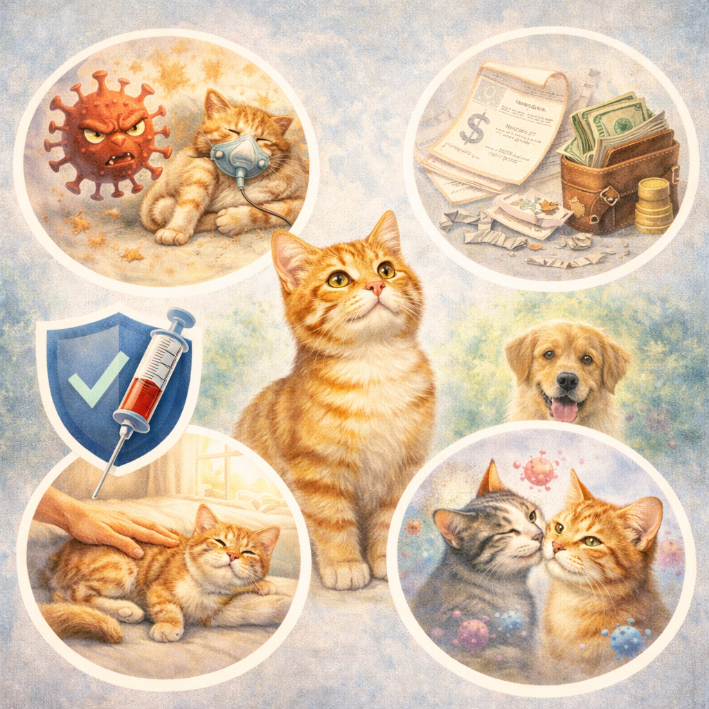 Beneficios de la Vacuna Trivalente Felina